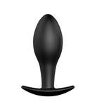 VelvexNoir 9 CM Zenci Anal Plug Anal Tıkaç Tıpa Stimülatör Anal Penis