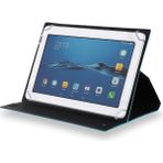 Velvoria Everest Everpad Momo Mini 3gs 7.85" Tablet Uyumlu Standlı Üniversal Kapaklı Turkuaz Tablet Kılıfı