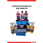 Velvox 12 Parça Full Oto Bakım Seti, Araç Yıkama Seti