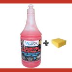 VELVOX Lastik Parlatma Jeli 1000 ml (YOĞUN KIVAM) Sünger Hediye, Lastik Parlatıcı, Lastik Temizleme
