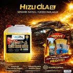 Velvox Seramik Katkılı Hızlı Cila 5 L + 500 ml ve Alman Suff Kalın Cila Bezi (40×40) Hediye | Oto Cila & Quick Wax | Hidrofobik Koruma, Çizik Kapama, Alman Kalitesi