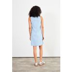 Vena 6Y236724SB Angelica Sky Blue V Yaka Regular Fit Elbise