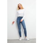 VENA Kadın Holly Dark Blue Ekstra Yüksek Bel Skinny Jean Pantolon - Dark Blue