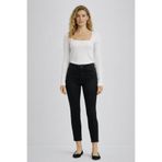 VENA Kadın Jessica Black Mom Jean Pantolon - Black