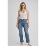 VENA Kadın Jessica Med Blue Mom Jean Pantolon - Med Blue