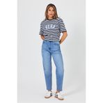 VENA Kadın Petra Sky Blue Boyfriend Jean Pantolon - Sky Blue