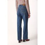 VENA Kadın Wanda Dark Blue Wide Leg Jean Pantolon %100 Pamuk - Dark Blue