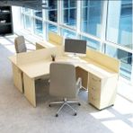 Vena Nil L İkili Workstatıon 3 Panelli Çalışma Grubu İstasyonu