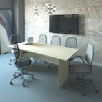 Vena Toplantı Masası 200X90X75 - Akçaağaç