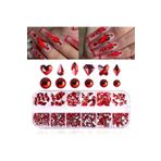 Venalisa 12 Model Tırnak Süsleme Taş Boncuk Nail Art ZSHZ-207