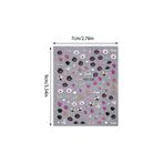 Venalisa 3D Kabartmalı Kedi Pati Figürlü Tırnak Sticker Nail Art Süsleme Etiket MO-226