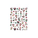 Venalisa 3D Kabartmalı Mickey Mouse Tırnak Sticker Nail Art Süsleme Etiket JO 2581