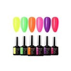 Venalisa 6 Adet Neon Uv Led Kalıcı Oje 7,5ml