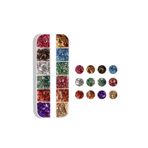 Venalisa Folyo Parçacıkları Nail Art Tırnak Süsleme Folyo 12 Renk