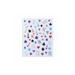 Venalisa İskambil Tırnak Sticker Nail Art Tırnak Süsleme Etiket JO-1083