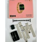 Venandin Nom Tekno / Venandin Vn 20 Mini 4 Kordon 2 Bilezik Kadın Akıllı Saatı - 41 mm - Gri - RENK
