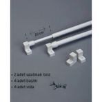 Venarde Concept Briz Kelebek Perde Çubuğu - 40 cm