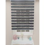 Venassa Bambu Zebra Stor Perde - 180 x 280 cm - Antrasit