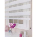 Venassa Bambu Zebra Stor Perde - 210 x 280 cm - Beyaz