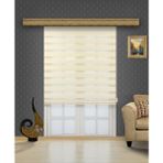 Venassa Bambu Zebra Stor Perde - 230 x 250 cm - Krem