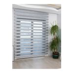 VENASSA GRİ ZEBRA STOR GÜNEŞLİK PERDE BAMBU
