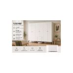 Venatto Focus 6 Kapılı,2 Çekmeceli,10 Raf Bölmeli Gardırop/ Dolap R:beyaz (%100Mdf) Beyaz
