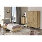 Venatto Focus Life Wood Genç Odası Takımı (%100MDF) - Meşe