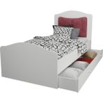 Venatto Green Yavrulu Karyola - 90 x 190 cm - Pembe