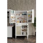 VENATTO Leo Erzak Dolabı,Kiler Dolabı,kahve köşe dolabı , mutfak çok amaçlı dolap (%100mdf)