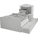 Venatto Life Yavrulu Karyola (%100MDF) - 90 x 190 cm - Beyaz