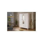 VENATTO MADRİD 3 KAPILI,2 ÇEKMECELİ,AYNALI DOLAP/GARDIROP (%100MDF)