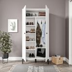 Venatto Massimo Wood PORTMANTO(MDF) - 100 - Beyaz