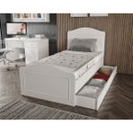 Venatto Montes Yavrulu Karyola (MDF) - 90 x 190 cm - Beyaz