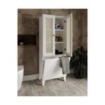 VENATTO napoli 2 kapaklı,hasırlı çok amaçlı kirli banyo dolabı (%100mdf)