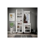 VENATTO Paris Portmanto/vestiyer /ayakkabılık R:beyaz (%100MDF)