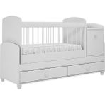 Venatto Selena Modern Beşik - Beyaz - Beyaz - 60 x 120 cm