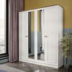 Venatto Smart 4 Kapılı Aynalı Gardrop