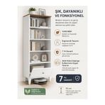 Venatto Smart Kitaplık %100Mdf)