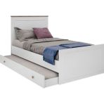 Venatto Smart Yavrulu Karyola(100x200)mdf - Beyaz - 100 x 200 cm