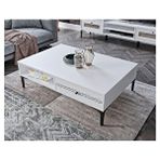 Venatto Trio Beyaz Orta Sehpa