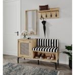 Venatto Trio Life PORTMANTO(%100MDF) - Antik Meşe