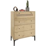 Venatto Trio Wood Şifonyer - Meşe