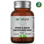 Venatura Çinko Bakır 3x60 Kapsül
