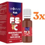 venatura kids mikroenkapsüle demir ve vitamin c 20 ml damla - 3 adet (toplam 60 ml)