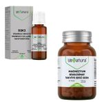Venatura Magnezyum Bisglisinat 60 Tablet + Vitamin D3 K2 20 ml Damla
