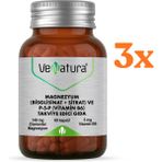 venatura magnezyum bisglisinat sitrat ve p-5-p vitamin b6 60 kapsül - 3 adet (toplam 180 kapsül) - dezenfektan hediyeli (%72 alkol)