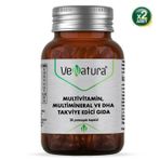 Venatura Multivitamin Multimineral DHA 2x30 Kapsül
