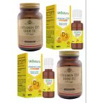 Venatura Vitamin D3 1000 IU 2x20 ml Damla + Solgar Vitamin D3 1000 IU 2x100 Kapsül