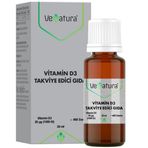 VeNatura Vitamin D3 Takviye Edici Gıda 1000 IU -460Damla