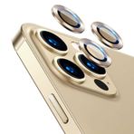 Vendas iPhone 13 Pro Max Lins Serisi Renkli Çerçeveli Kamera Lens Koruyucu